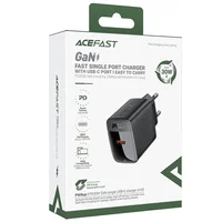 СЗУ Acefast A102 PD30W GaN (1USB-C) Black