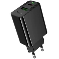 СЗУ Hoco CS94A Leader PD20W+QC3.0 (1USB-A/1C) Black