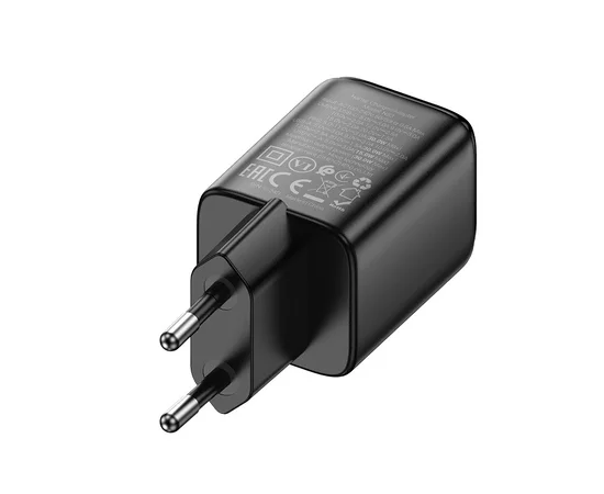 СЗУ Hoco N53 Monsoon PD30W+QC3.0 (1USB-A/1C) Black