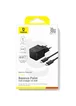 СЗУ Baseus Palm Fast Charger 30W (1USB-C) + кабель Type-C to Type-C (P10111605113-01) Cluster Black