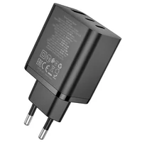 СЗУ Hoco N51 Scenery PD65W (1USB-A/2C) Black