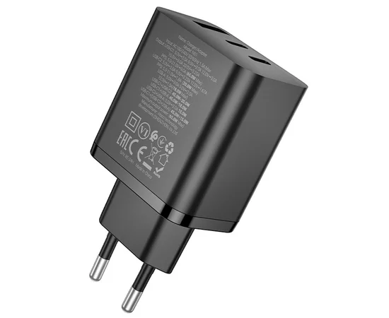 СЗУ Hoco N51 Scenery PD65W (1USB-A/2C) Black