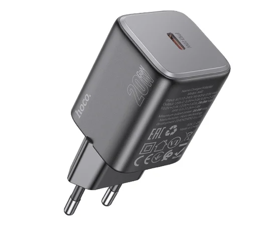 СЗУ Hoco N40 Mighty 1C PD20W Black
