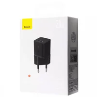 СЗУ Baseus GaN5 Fast Charger (mini) 1C 20W (CCGN05010) Black