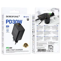 СЗУ Borofone BA97A PD30W (1USB-C) Black