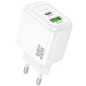 СЗУ Hoco CS55A Surplus PD30W+QC3.0 (1USB-A/1C) White