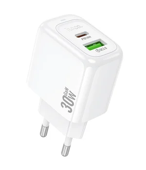 СЗУ Hoco CS55A Surplus PD30W+QC3.0 (1USB-A/1C) White