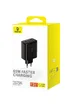 СЗУ Baseus Cube Pro Fast Charger PD65W (1USB-A/2C) (P10111404) Cluster Black