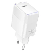 СЗУ Hoco CS113A Lounge PD40W (1USB-C) White