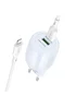 СЗУ Borofone BA94A Lustrous PD30W+QC3.0 (1USB-A/1C) + кабель Type-C to Lightning Blue