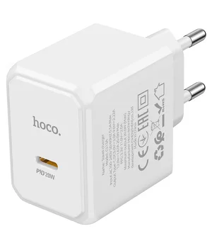 СЗУ HOCO CS13A Ocean PD20W (1USB-C) White СЗУ HOCO CS13A Ocean PD20W (1USB-C) White