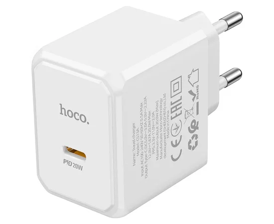 СЗУ HOCO CS13A Ocean PD20W (1USB-C) White