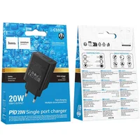 СЗУ Hoco CS93A Leader 20W (1USB-C) Black