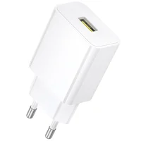 СЗУ Borofone BA111A Star QC3.0 (1USB-A) + кабель USB to MicroUSB White