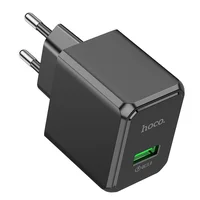 СЗУ Hoco CS12A QC3.0 (1USB-A/18W) Black