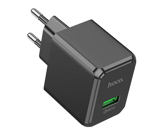 СЗУ Hoco CS12A QC3.0 (1USB-A/18W) Black
