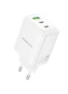 СЗУ Borofone BN32 Cargador PD65W (1USB-A/2C) White