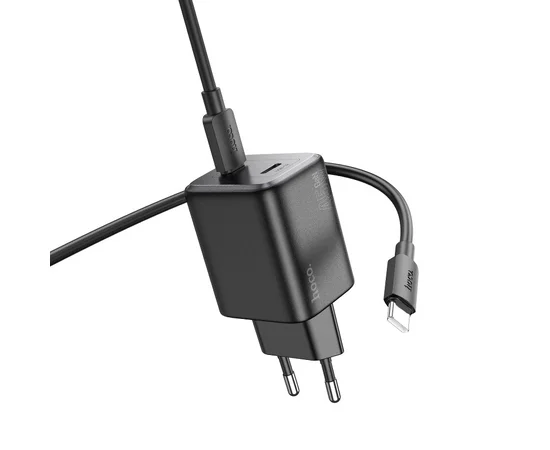 СЗУ Hoco N42 Elogiado 2C PD45W + Type to Type-C Black