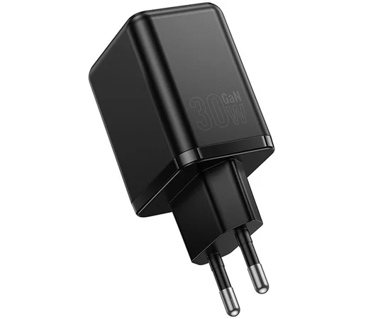 СЗУ Hoco C157A Smart PD30W+QC3.0 (1USB-A/1C) Black