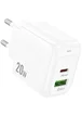 СЗУ Hoco CS54A Surplus PD20W+QC3.0 (1USB-A/1C) White