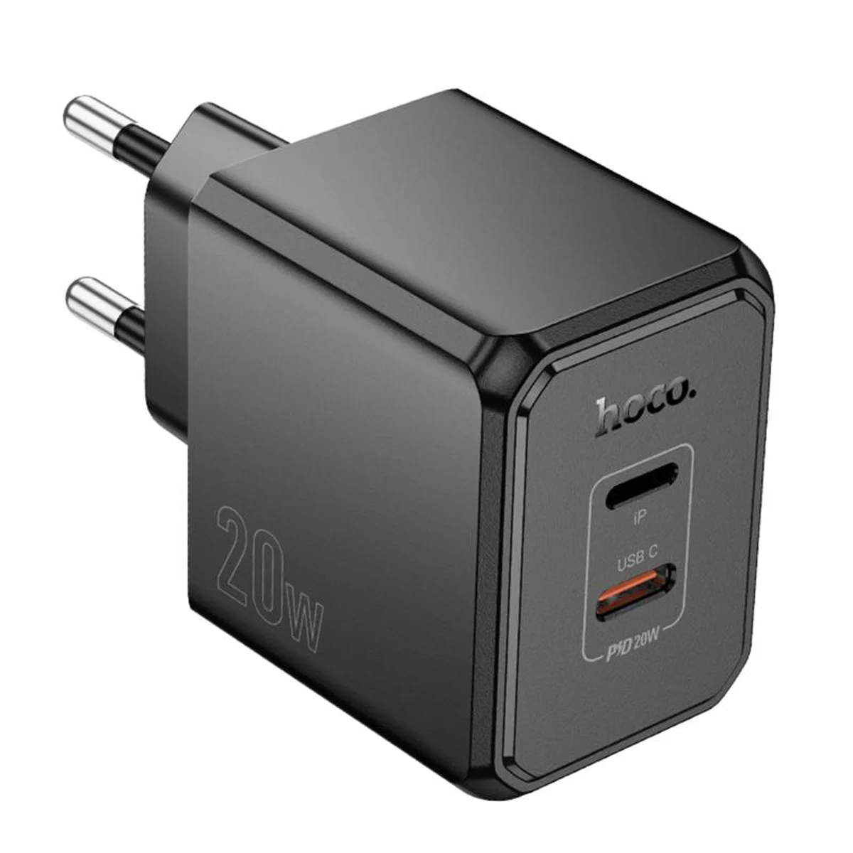 СЗУ Hoco CS16A Wish PD20W (1USB-C/1L) Black
