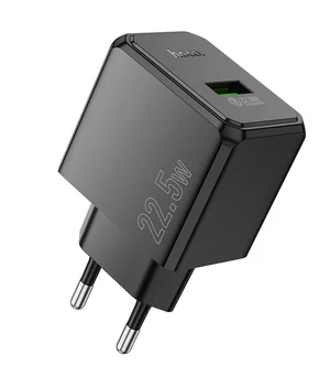 СЗУ Hoco CS17A Wish QC3.0 22.5W (1USB-A) Black