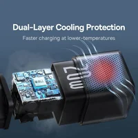 СЗУ Baseus GaN5S OS 1C 20W (P10162503) Cluster Black