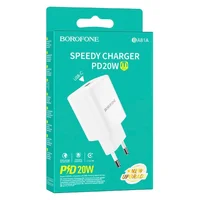 СЗУ Borofone BA81A PD20W (1USB-C) White