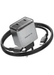 СЗУ Borofone BN21 Lena PD40W+QC3.0 (2USB-C) + кабель Type-C to Lightning Metal gray