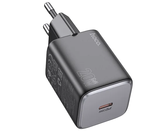 СЗУ Hoco N40 Mighty 1C PD20W Black