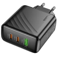 СЗУ Hoco CS26A Article PD45W (1USB-A/2C) Black
