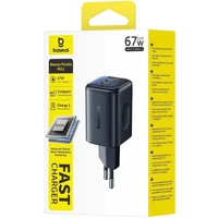 СЗУ Baseus PicoGo AE11 Fast Charger 67W (1USB-A/2C) (E01212) Cosmic Black