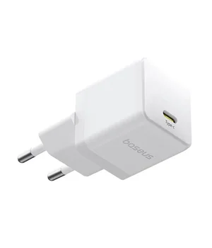 СЗУ Baseus Palm Fast Charger 30W (1USB-C) + кабель Type-C to Type-C (P10111605113-01) Moon White