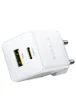 СЗУ Baseus Palm Fast Charger 30W (1USB-A/1C) (P1011160A) Moon White