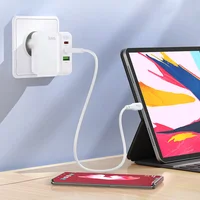 СЗУ Hoco C115A Header PD65W (2C1A) White