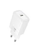 СЗУ Hoco N60 Gentle PD20W (1USB-C) + кабель Type-C to Type-C White
