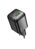 СЗУ Hoco N53 Monsoon PD30W+QC3.0 (1USB-A/1C) Black