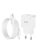 СЗУ Hoco C106A Leisure 10.5W (1USB-A) + кабель USB to Lightning White