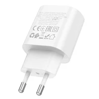 СЗУ Borofone BA82A Platinum PD25W (1USB-C) White