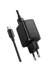 СЗУ Hoco C157A Smart PD30W+QC3.0 (1USB-A/1C) + кабель USB to Type-C Black