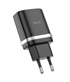 СЗУ Hoco C12Q Smart QC3.0 3A (1USB-A) Чорний