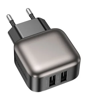 СЗУ Borofone BAS52A Absolute QC3.0 (1USB-A) + кабель USB to MicroUSB Black