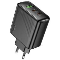 СЗУ Hoco CS26A Article PD45W (1USB-A/2C) Black