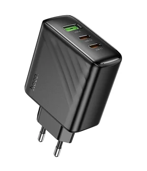 СЗУ Hoco CS26A Article PD45W (1USB-A/2C) Black