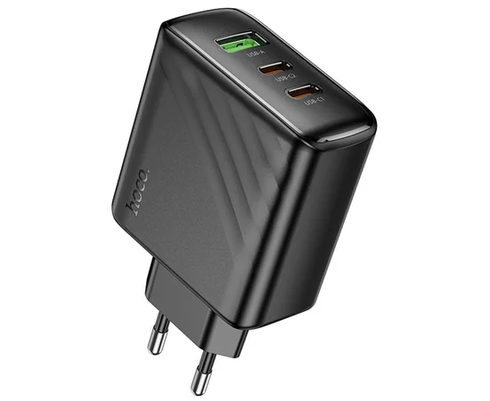 СЗУ Hoco CS26A Article PD45W (1USB-A/2C) Black