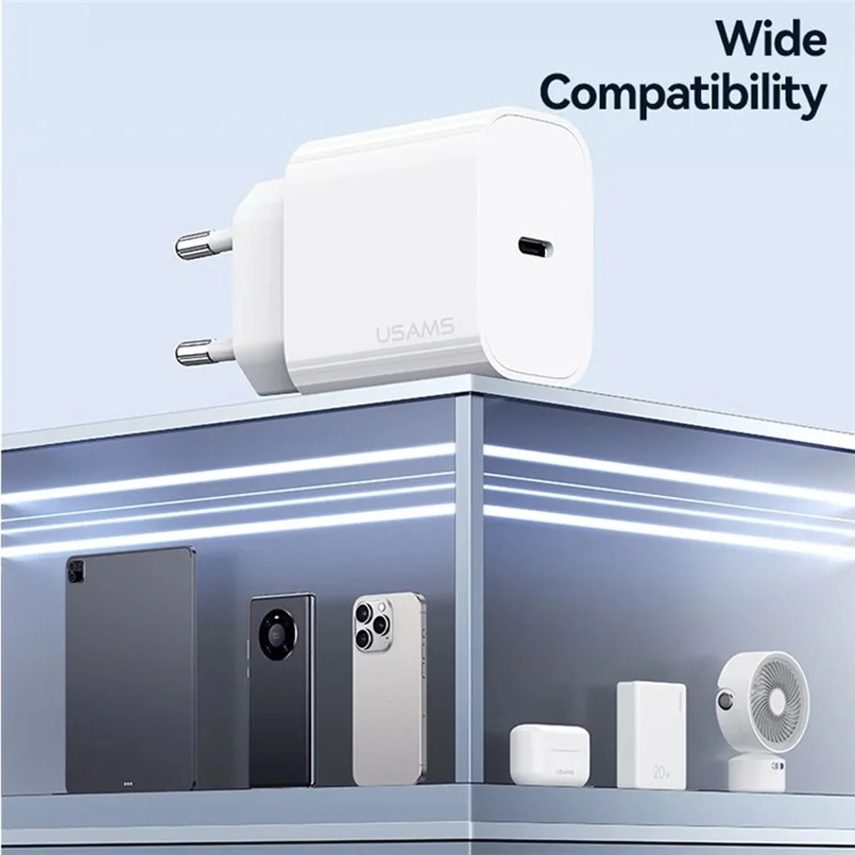 СЗУ Usams US-CC226 T65 PD20W White