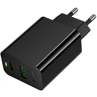 СЗУ Hoco CS94A Leader PD20W+QC3.0 (1USB-A/1C) Black