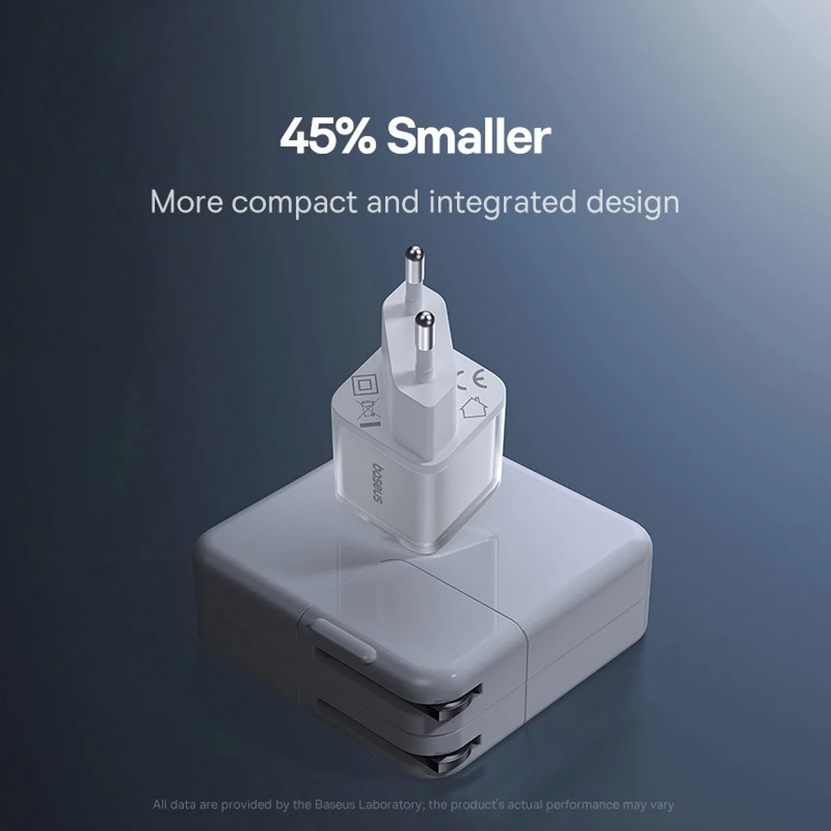 СЗУ Baseus GaN5S OS 1C 30W (P10162504) Moon White