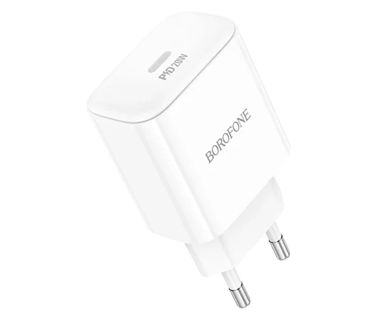 СЗУ Borofone BA81A PD20W (1USB-C) White