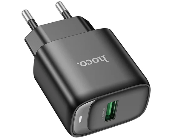 СЗУ Hoco C140A Smart QC3.0 (1USB/3A) Black